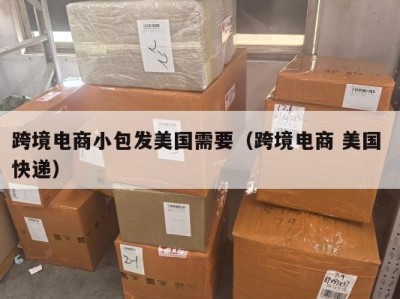 跨境电商小包发美国需要（跨境电商 美国 快递）