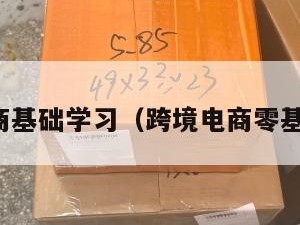 跨境电商基础学习（跨境电商零基础教学）