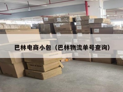 巴林电商小包（巴林物流单号查询）