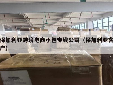 保加利亚跨境电商小包专线公司（保加利亚客户）