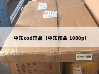 中东cod饰品（中东使命 1080p）