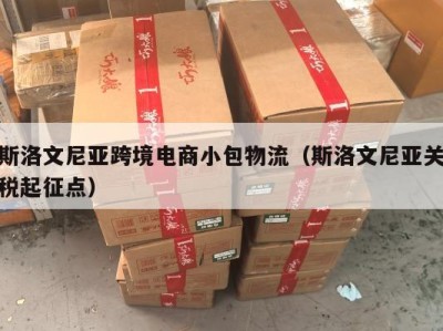 斯洛文尼亚跨境电商小包物流（斯洛文尼亚关税起征点）