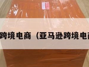 亚马逊跨境电商（亚马逊跨境电商平台）