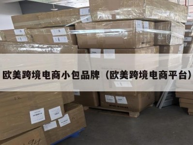 欧美跨境电商小包品牌（欧美跨境电商平台）