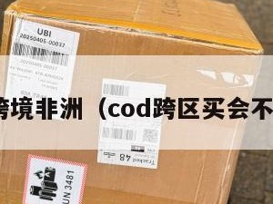 cod跨境非洲（cod跨区买会不会封）