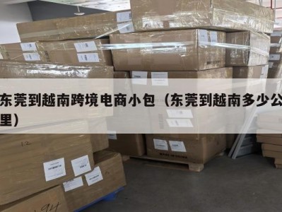 东莞到越南跨境电商小包（东莞到越南多少公里）