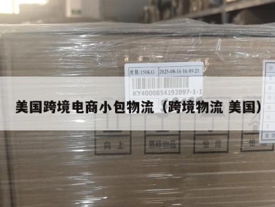 美国跨境电商小包物流（跨境物流 美国）