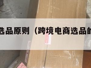 跨境电商选品原则（跨境电商选品的基本原则）