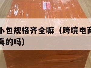 跨境电商小包规格齐全嘛（跨境电商小包规格齐全嘛是真的吗）