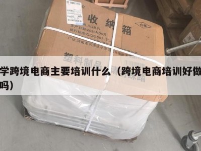 学跨境电商主要培训什么（跨境电商培训好做吗）