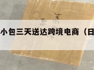日本黑猫小包三天送达跨境电商（日本黑猫单号查询）