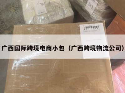广西国际跨境电商小包（广西跨境物流公司）