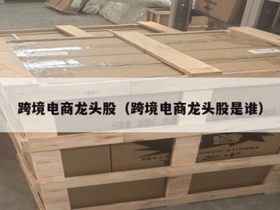 跨境电商龙头股（跨境电商龙头股是谁）