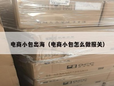 电商小包出海（电商小包怎么做报关）
