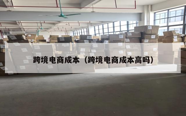 跨境电商成本(跨境电商成本高吗)