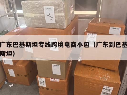 广东巴基斯坦专线跨境电商小包(广东到巴基斯坦)