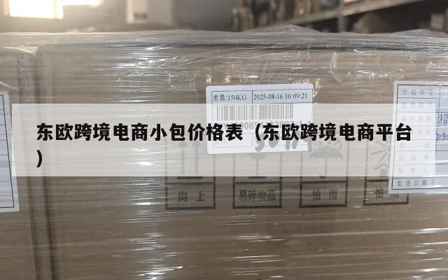 东欧跨境电商小包价格表(东欧跨境电商平台)