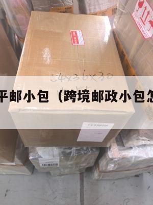 跨境电商平邮小包(跨境邮政小包怎么下单寄件)