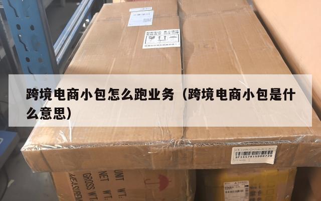 跨境电商小包怎么跑业务(跨境电商小包是什么意思)
