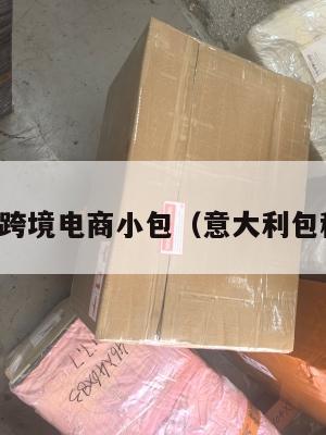 意大利跨境电商小包(意大利包税转运)