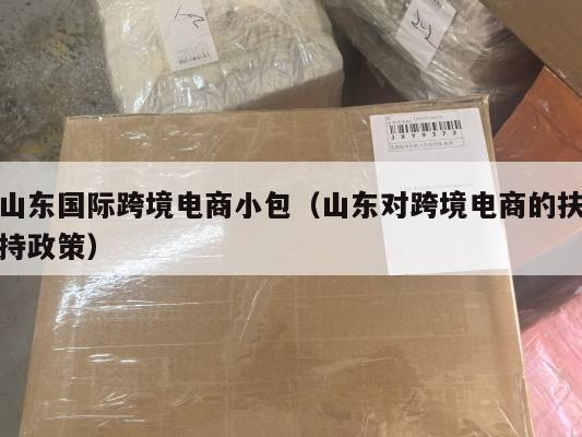 山东国际跨境电商小包(山东对跨境电商的扶持政策)