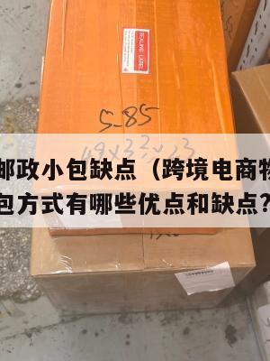 跨境电商邮政小包缺点(跨境电商物流采用中国邮政小包方式有哪些优点和缺点?)