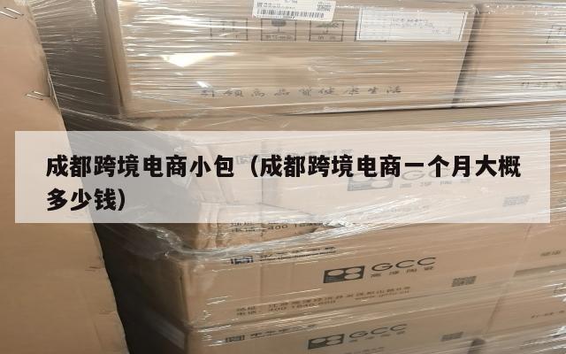 成都跨境电商小包(成都跨境电商一个月大概多少钱)