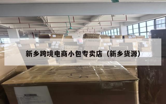 新乡跨境电商小包专卖店(新乡货源)