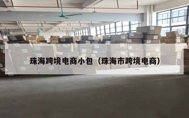 珠海跨境电商小包(珠海市跨境电商)