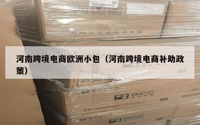 河南跨境电商欧洲小包(河南跨境电商补助政策)