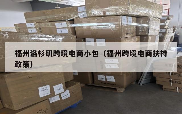 福州洛杉矶跨境电商小包(福州跨境电商扶持政策)