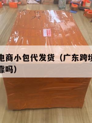 广东跨境电商小包代发货(广东跨境电商小包代发货可靠吗)