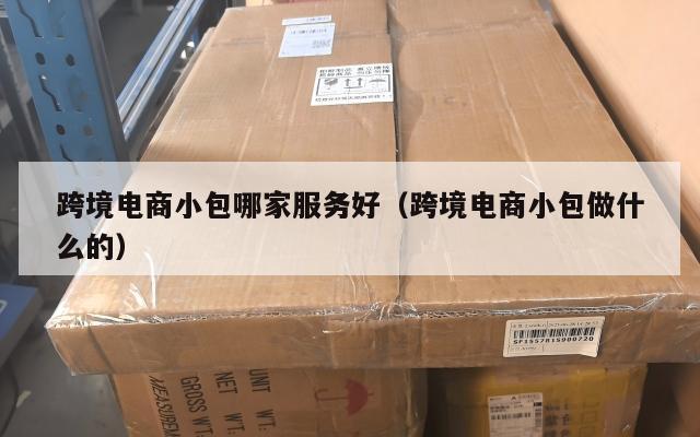 跨境电商小包哪家服务好(跨境电商小包做什么的)