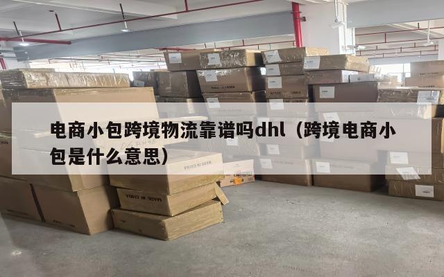 电商小包跨境物流靠谱吗dhl(跨境电商小包是什么意思)