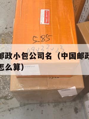 跨境电商邮政小包公司名(中国邮政小包跨境物流费用怎么算)