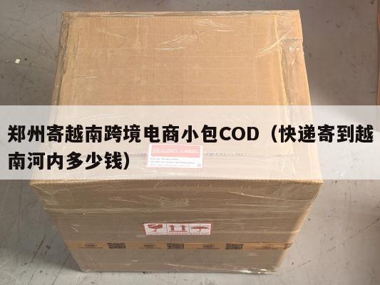 郑州寄越南跨境电商小包COD(快递寄到越南河内多少钱)
