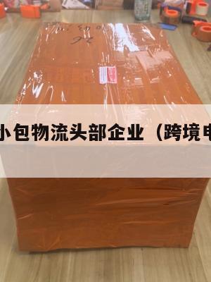 跨境电商小包物流头部企业(跨境电商小包物流排行)