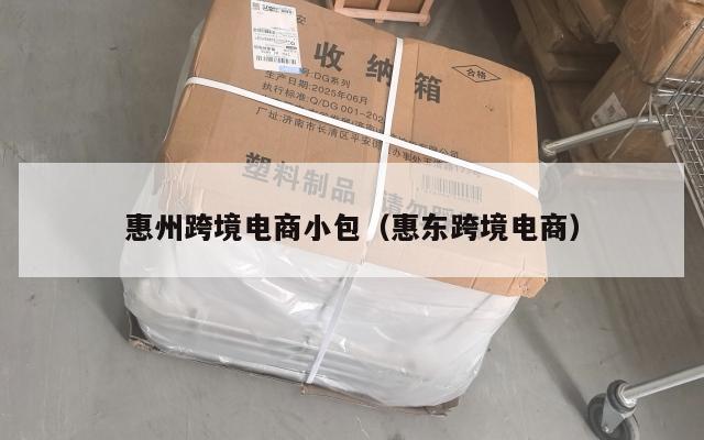 惠州跨境电商小包(惠东跨境电商)