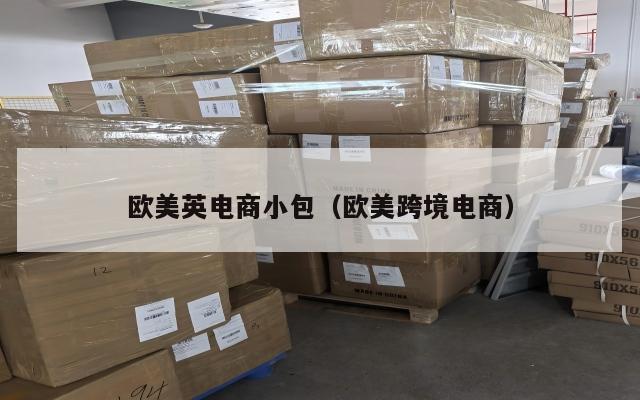 欧美英电商小包(欧美跨境电商)